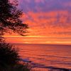 Sunset by lake Ontario on 10/07/2019 by Jessica Metzner'21
